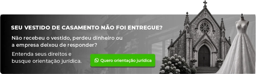 noivas ficaram sem o vestido